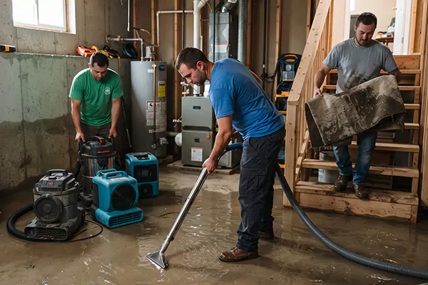 Basement Flood Cleanup West Jordan