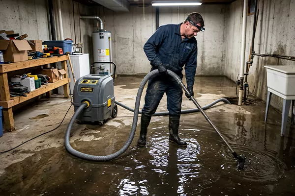 Basement Water Removal West Jordan
