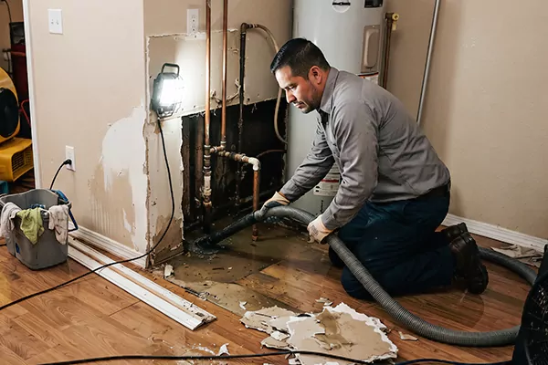 Burst Pipe Clean Up West Jordan