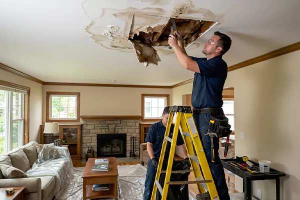Water Damage Ceiling Repair West Jordan