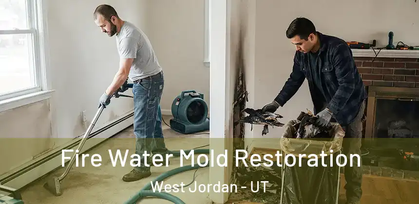  Fire Water Mold Restoration West Jordan - UT