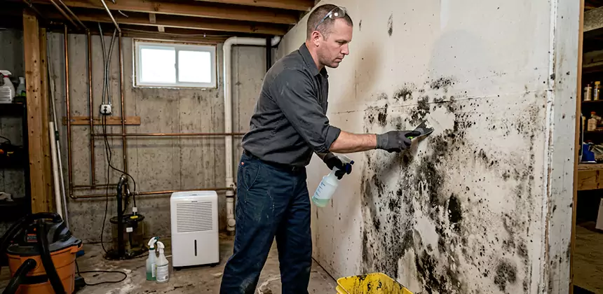 Black Mold Removal From Walls in West Jordan