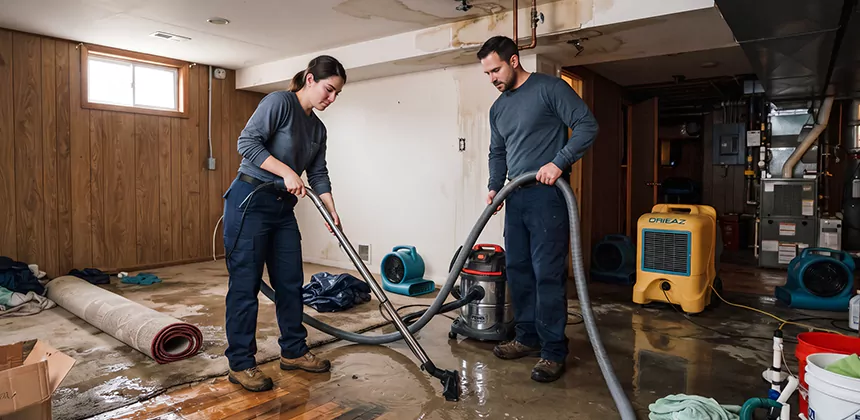 Frozen Pipe Burst Cleanup in West Jordan
