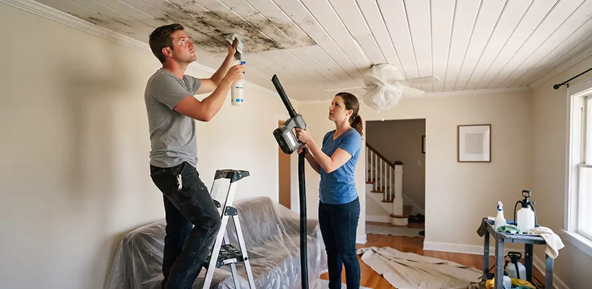 Ceiling Mold Treatment in West Jordan