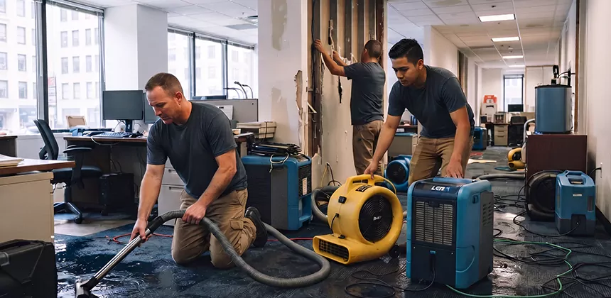 Emergency Commercial Water Damage Repair in West Jordan
