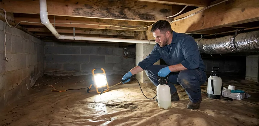 Crawl Space Mold Treatment in West Jordan
