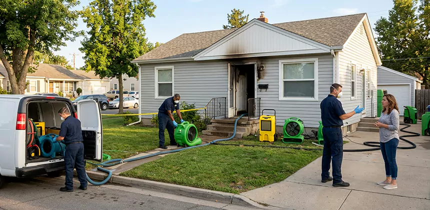 Fire and Water Damage Restoration in West Jordan