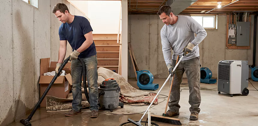 Basement Flood Water Removal in West Jordan
