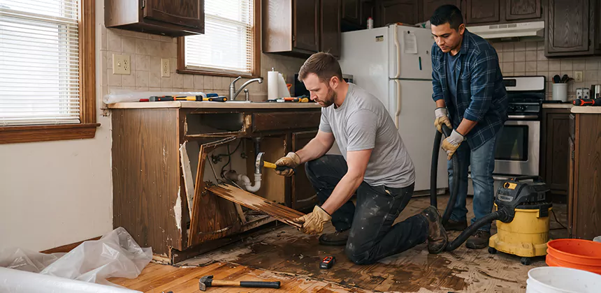 Repairing Water Damaged MDF Cabinets in West Jordan
