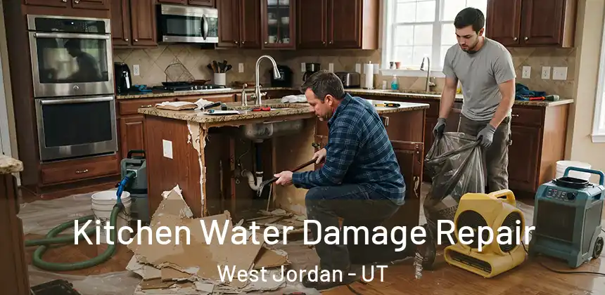  Kitchen Water Damage Repair West Jordan - UT