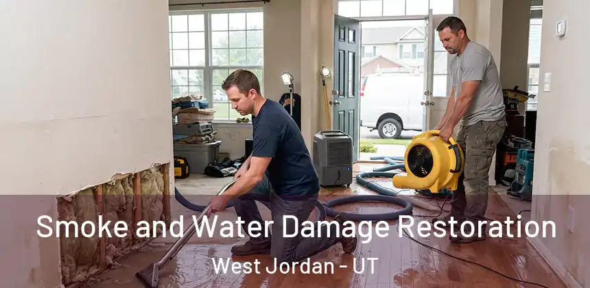 Smoke and Water Damage Restoration West Jordan - UT