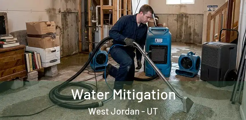  Water Mitigation West Jordan - UT